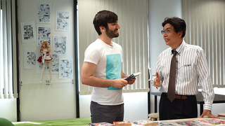 Jacob Grady helping to launch Toshio Maeda’s kickstarter